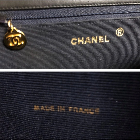 Authentic CHANEL CC Classic Half Moon Lambskin Leather Shoulder Handbag - Picture 7 of 13